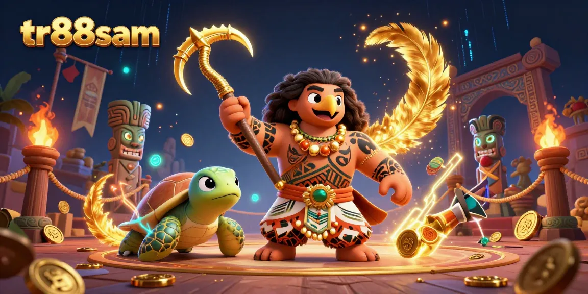 tr88sam engages in thrilling casino adventures with Polynesian characters and dynamic gaming elements