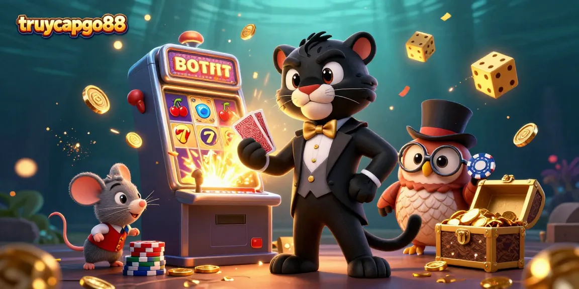 Experience thrilling gameplay at truycapgo88 with our stylish 3D characters and gaming elements.