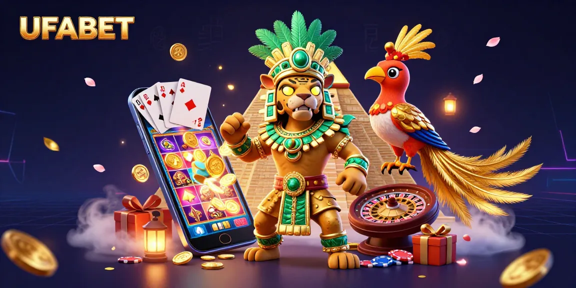 Win big with UFABET's stunning digital casino scene featuring vibrant slot games and rich visuals.